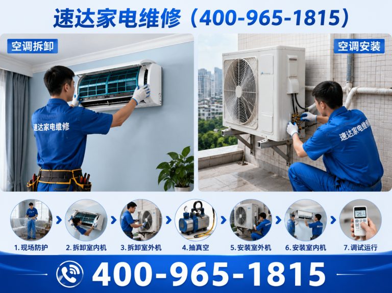 达州中央空调维修展示图